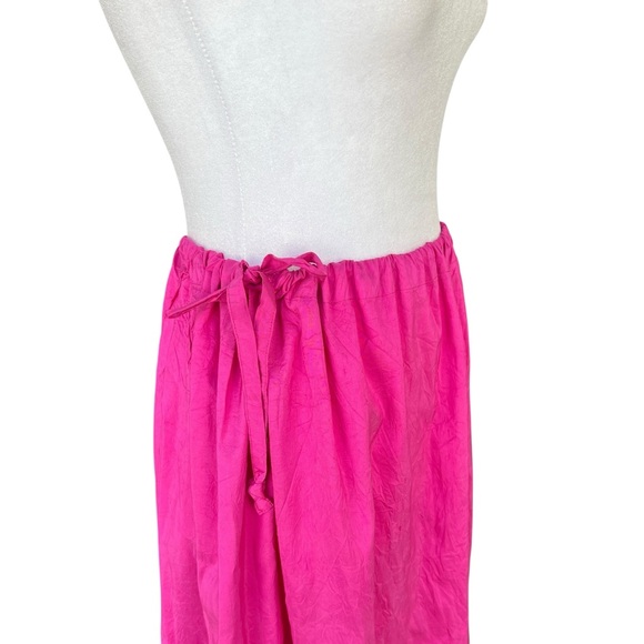Calypso St. Barth 100% Silk Fuschia Skirt - Picture 5 of 7